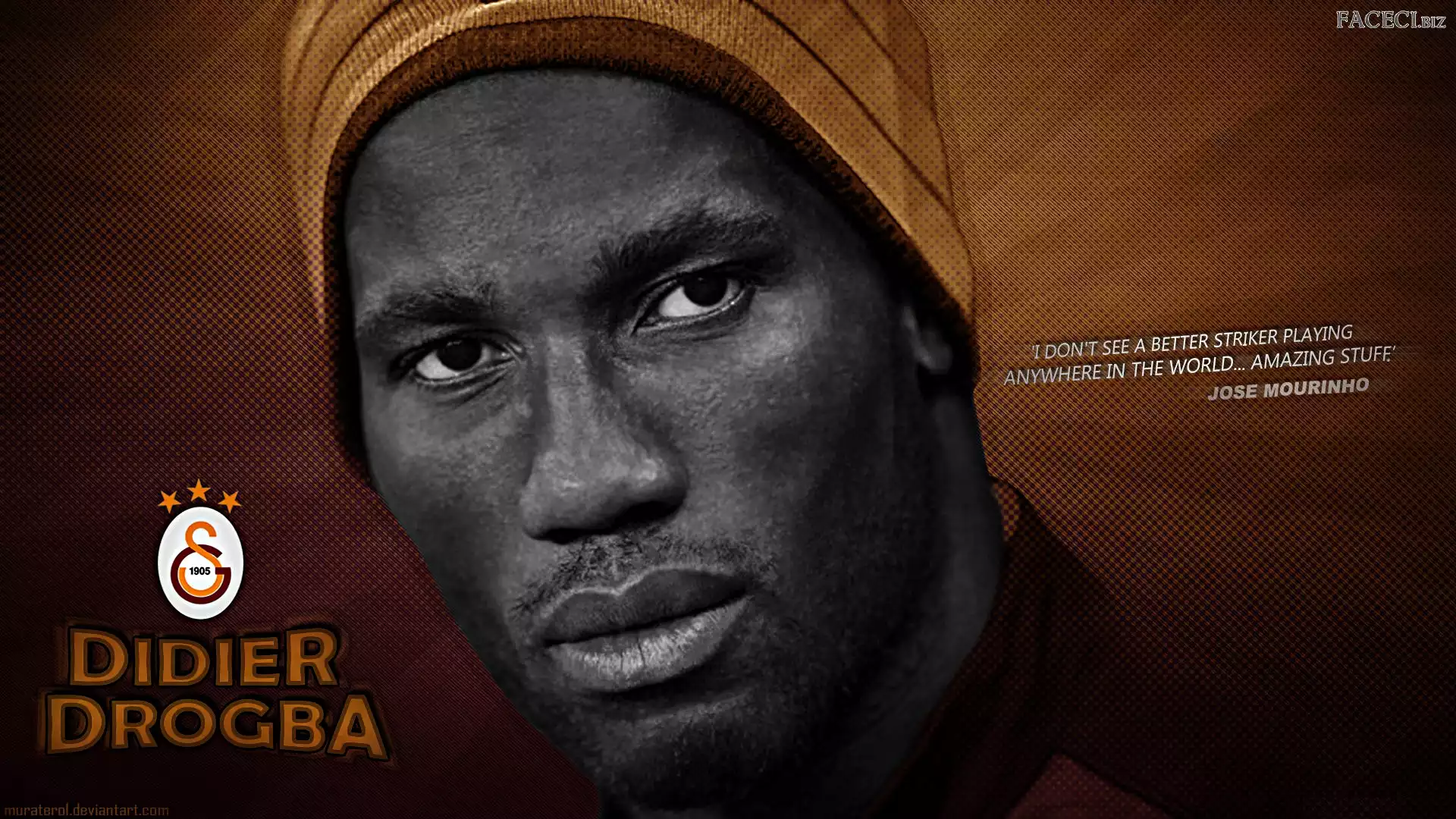 czapka, mężczyzna, piłkarz, Didier Drogba, sportowiec